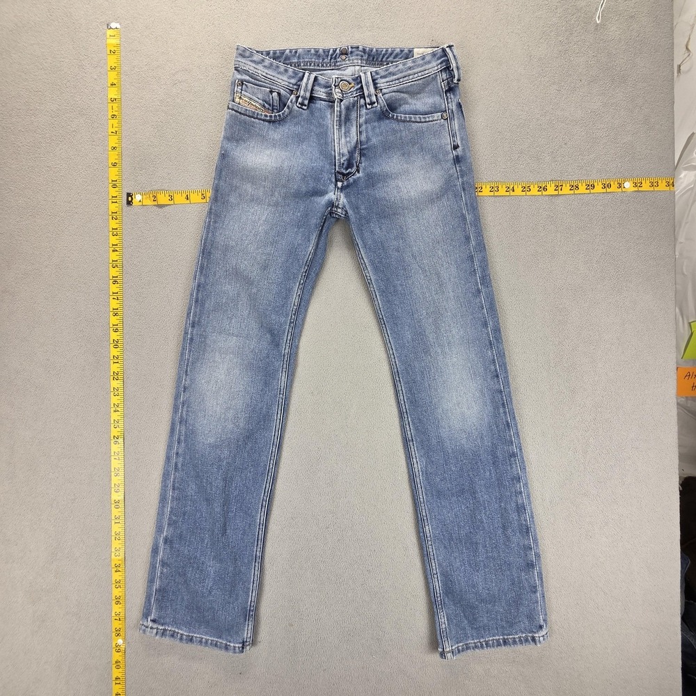 Diesel Jeans Youth 10 Blue Larkee J Regular Straight Zip Fly Medium Wash 00YX2‎
